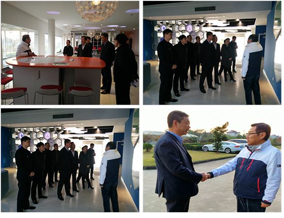 海门市委书记及市长莅临BANDAO半岛体育(中国区)官方网站药业指导工作